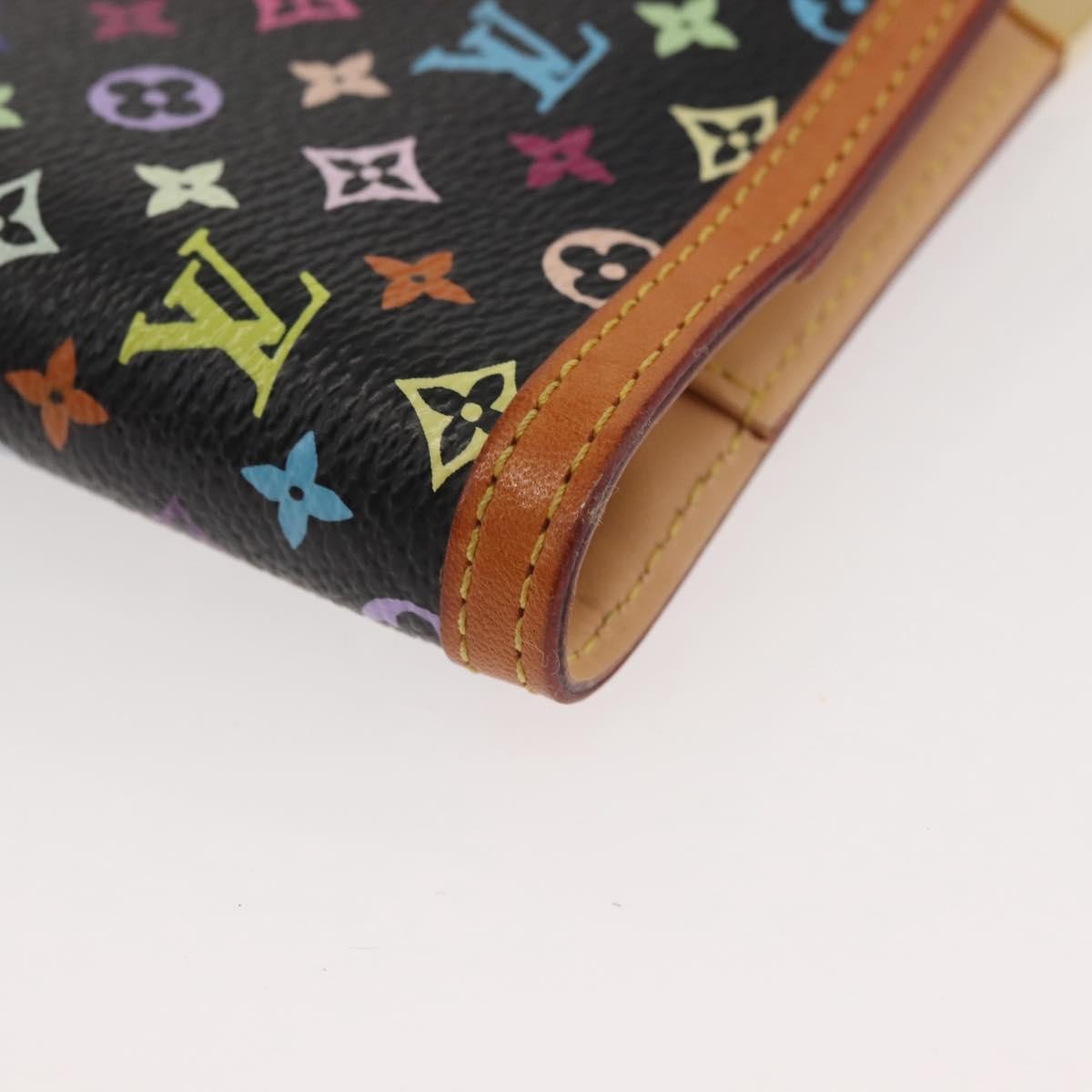 Louis Vuitton Agenda Cover Canvas Multicolor, BLACK, CANVAS, Toiletry Case