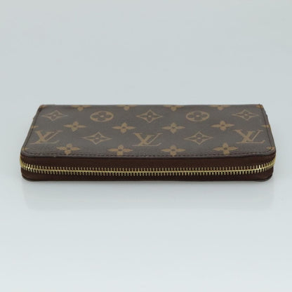 Louis Vuitton Zippy Compact Wallet Monogram Canvas, BROWN, CANVAS, Wallets