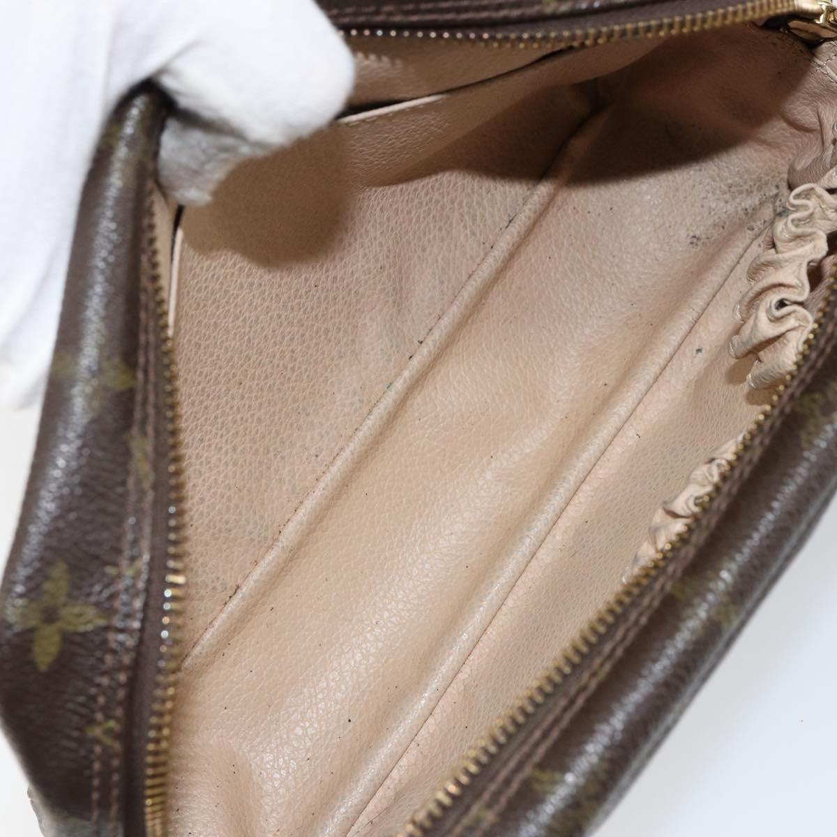 Louis Vuitton Trousse Toiletry Pouch Monogram Canvas, BROWN, CANVAS, Toiletry Case