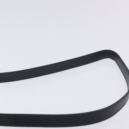 Christian Dior Vintage Honeycomb Shoulder Bag Canvas and Leather, NAVY, CANVAS, Shoulder bag