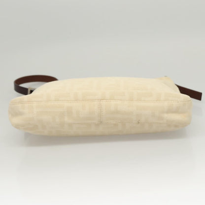 Fendi Mamma Baguette Shoulder Bag Canvas, BEIGE, CANVAS, Shoulder bag