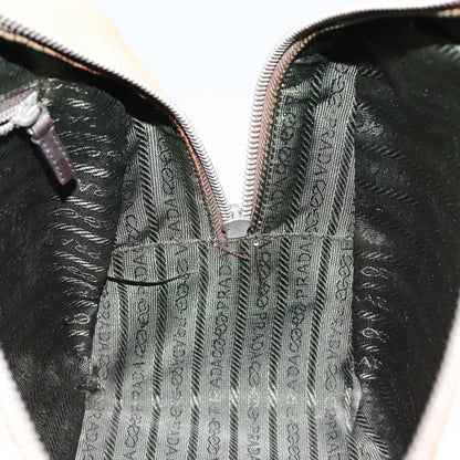 Prada Bauletto Bag Leather, BEIGE, LEATHER, Shoulder bag