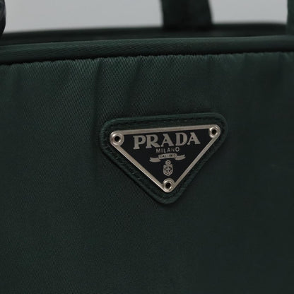 Prada Vintage Handbag Tessuto, GREEN, NYLON, Handbag