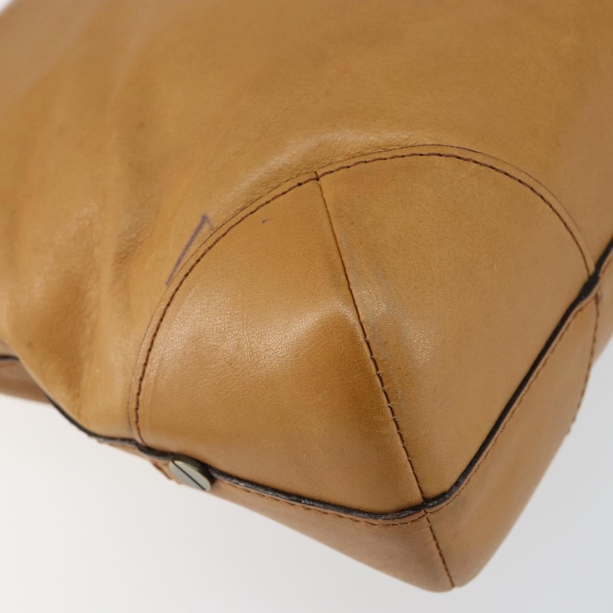 Chloe Vintage Flap shoulder bag Leather, BEIGE, LEATHER, Shoulder bag