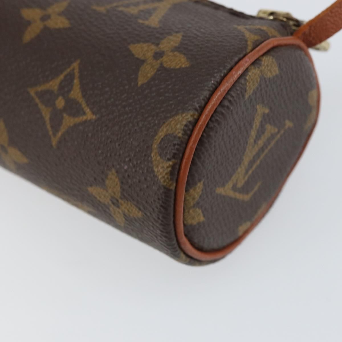 Louis Vuitton Papillon Pochette Monogram Canvas, BROWN, CANVAS, Clutche & pouche