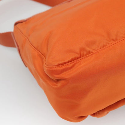 Prada Buckle Messenger Bag Tessuto, ORANGE, NYLON, Crossbody bag