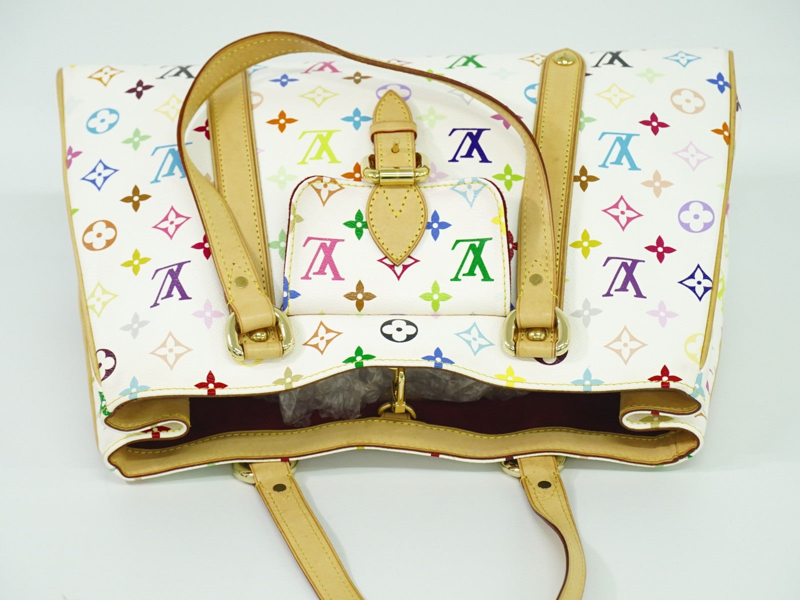 Louis Vuitton Aurelia Handbag Monogram Multicolor, MULTICOLOUR, CANVAS, Tote bag