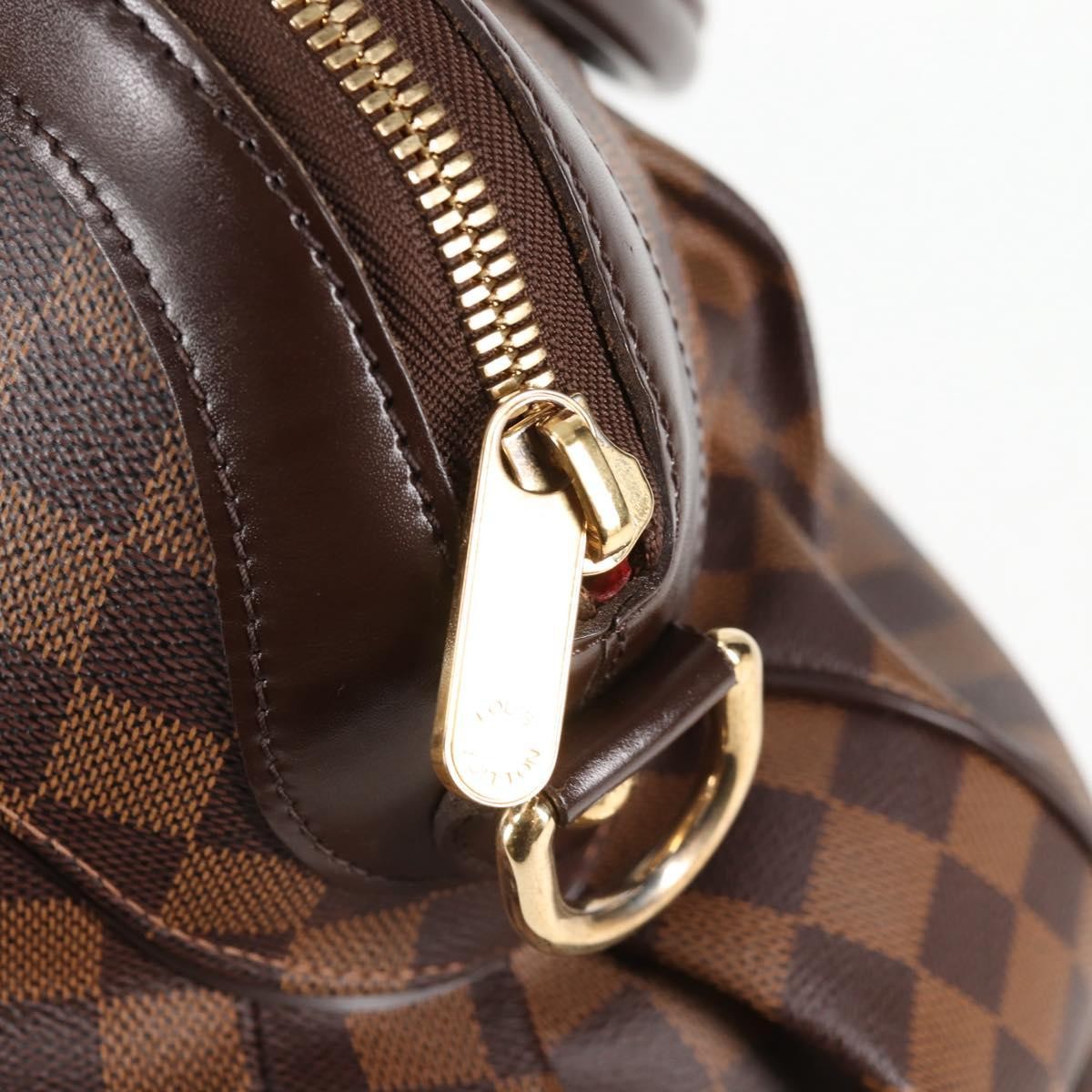 Louis Vuitton Trevi Handbag Damier, BROWN, CANVAS, Handbag