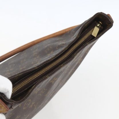 Louis Vuitton Looping Handbag Monogram Canvas, BROWN, CANVAS, Shoulder bag