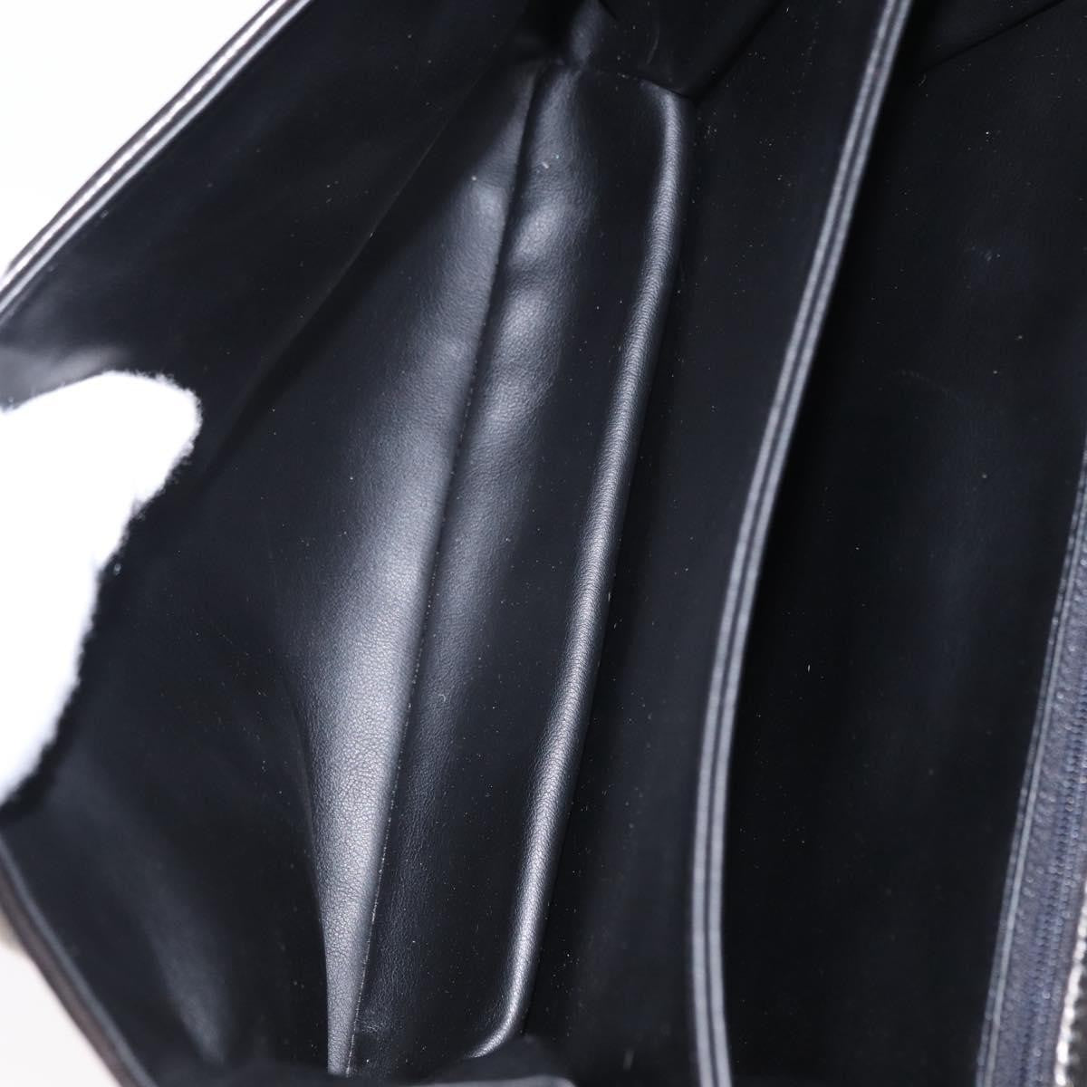 Bally Vintage Handbag Leather, BLACK, LEATHER, Handbag