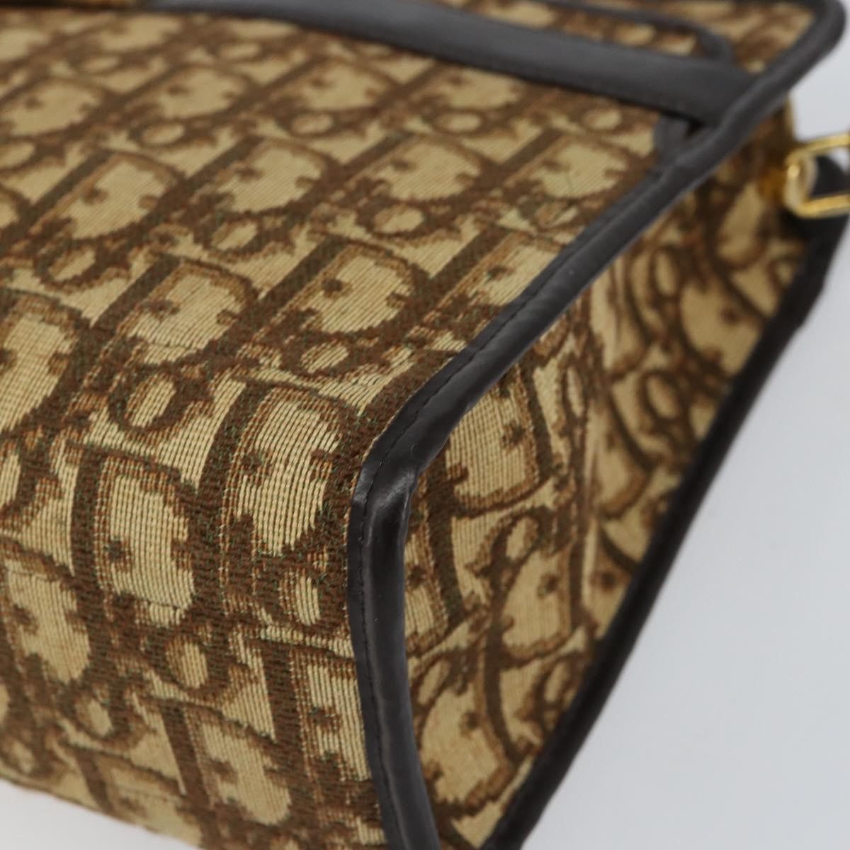 Christian Dior Trotter shoulder bag Canvas, BEIGE, CANVAS, Shoulder bag
