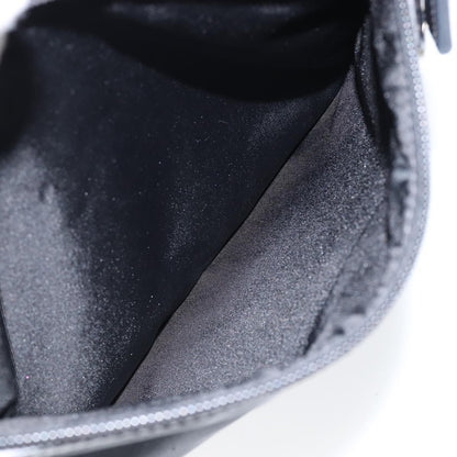 Prada Flat Messenger Bag Tessuto, BLACK, NYLON, Shoulder bag