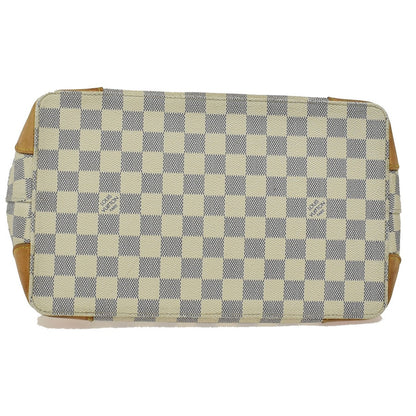 Louis Vuitton Hampstead Handbag Damier, WHITE, CANVAS, Shoulder bag