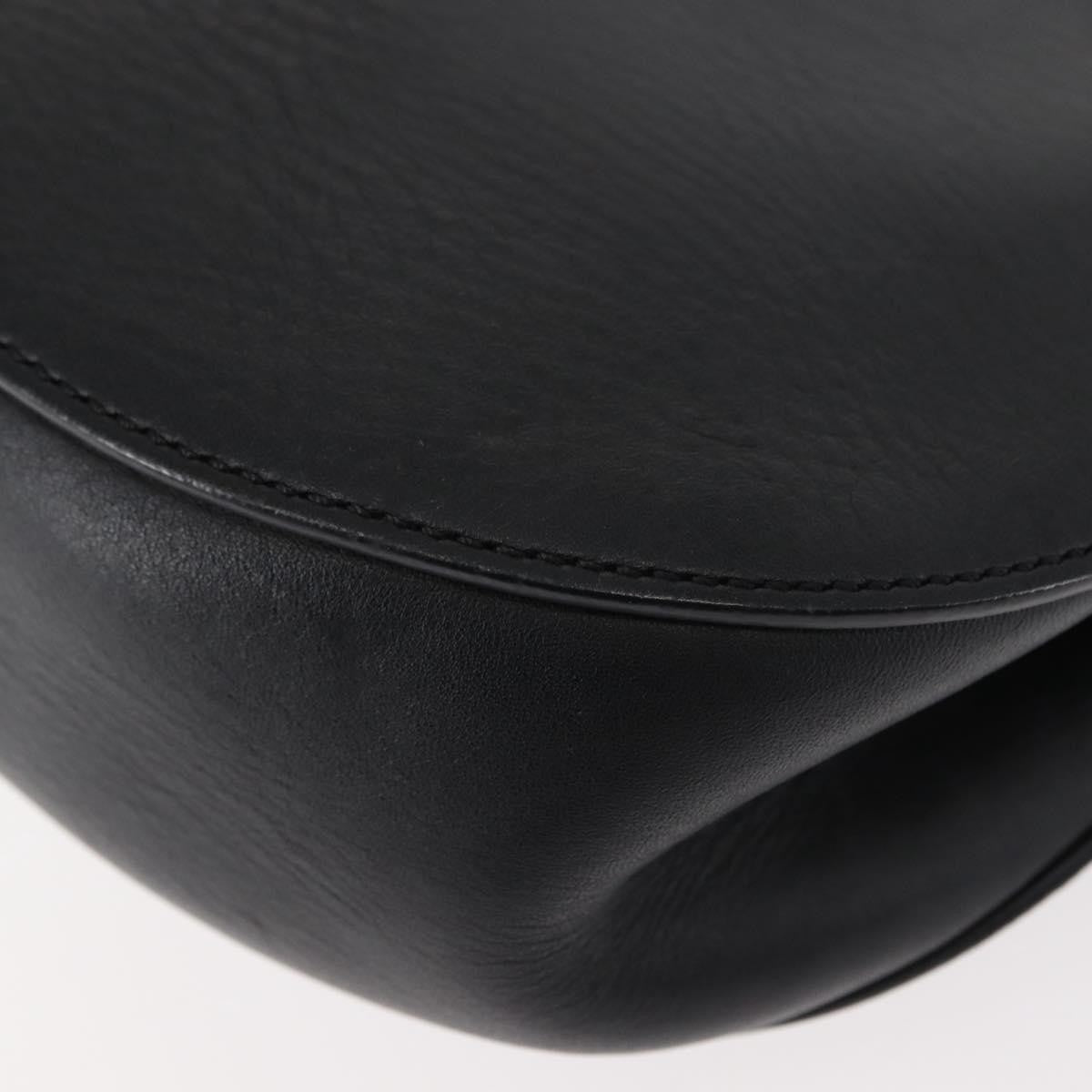 Chloe Drew Shoulder Bag Leather, BLACK, LEATHER, Shoulder bag