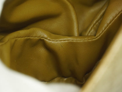 Celine Macadam Shoulder Bag PVC Leather, BEIGE, PVC, Shoulder bag