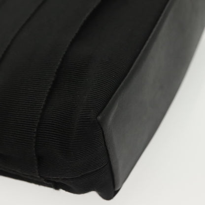 Salvatore Ferragamo Vala Handbag Canvas, BLACK, CANVAS, Handbag