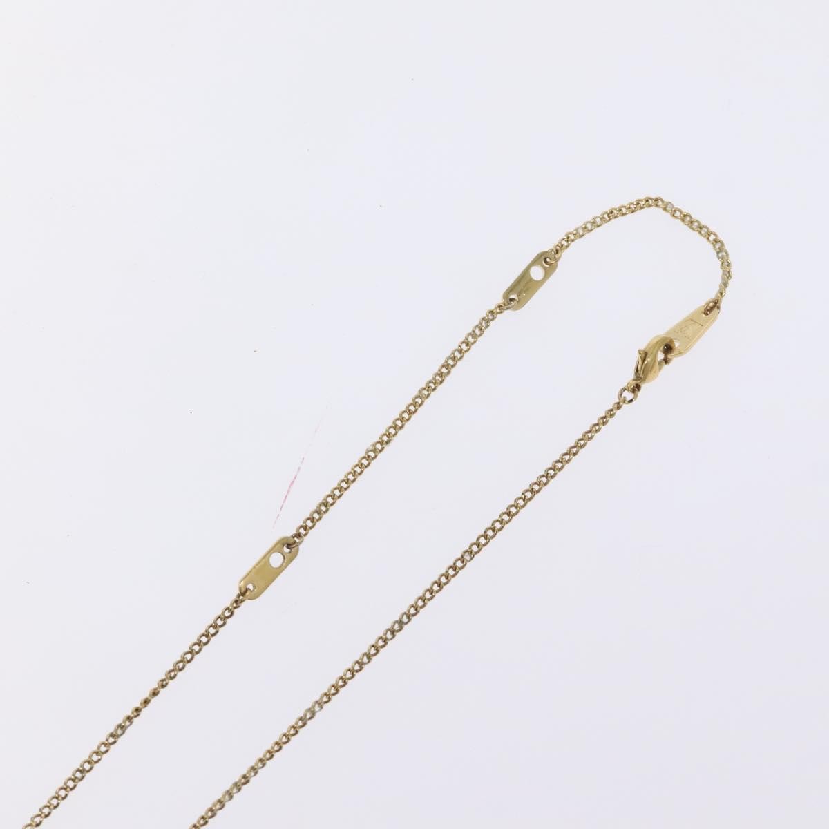 Louis Vuitton LV Initiales Pendant Metal, GOLD, METAL, Necklace