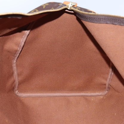 Louis Vuitton Keepall Bag Monogram Canvas, BROWN, CANVAS, Travel bag