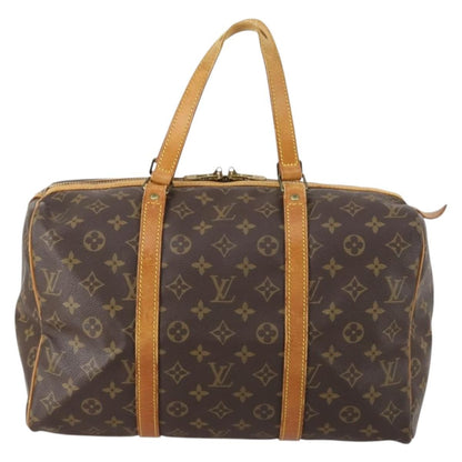 Louis Vuitton Sac Souple Handbag Monogram Canvas, BROWN, CANVAS, Travel bag