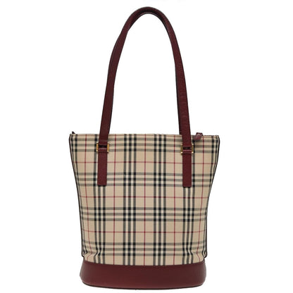 Burberry Nova Check Tote canvas check pattern, BEIGE, CANVAS, Tote bag