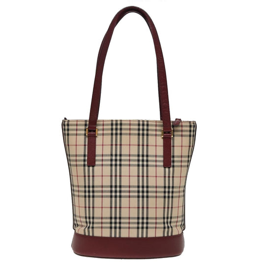 Burberry Nova Check Tote canvas check pattern, BEIGE, CANVAS, Tote bag