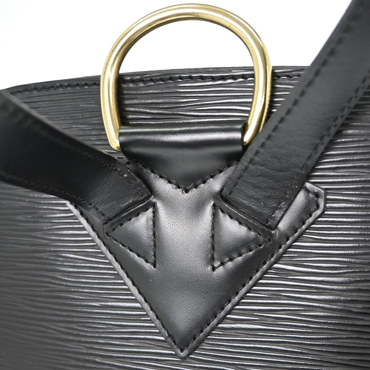 Louis Vuitton Gobelins Backpack Epi Leather, Black, Leather, Backpack