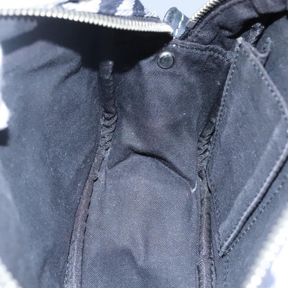 Burberry Nova Check Blue Label Nylon, GRAY, NYLON, Bag