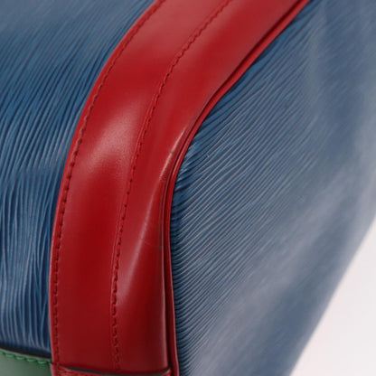 Louis Vuitton Tricolor Noe Handbag Epi Leather, BLUE, LEATHER, Shoulder bag