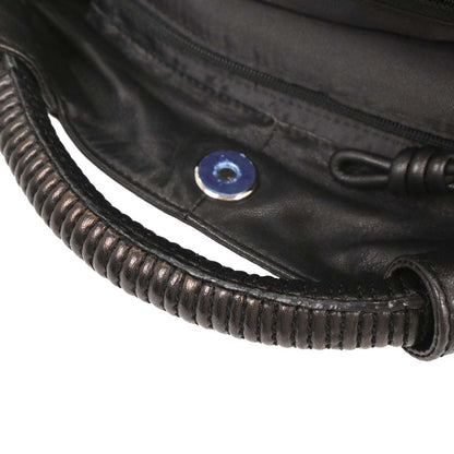 Loewe Anagram Logo Nappa Aire Hand Bag Leather, BLACK, LEATHER, Handbag