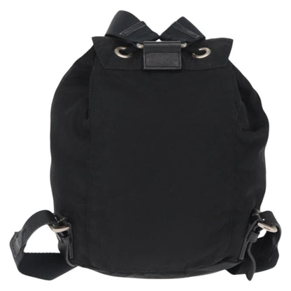 Prada Front Pocket Backpack Tessuto, BLACK, NYLON, Backpack