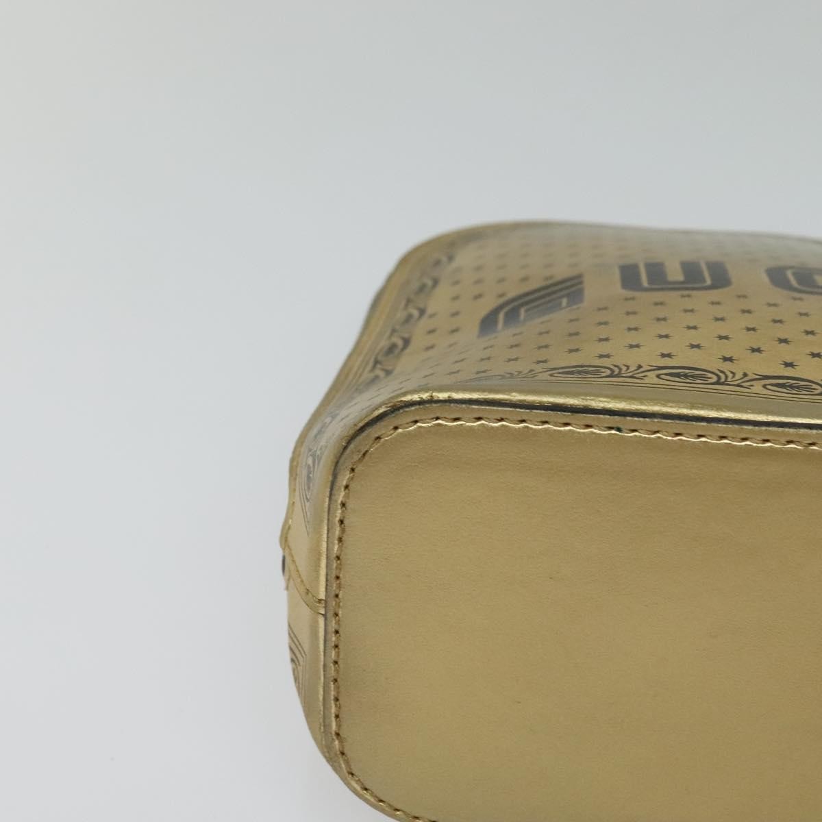 Gucci Dome Crossbody Bag Limited Edition Printed Leather, GOLD, LEATHER, Shoulder bag