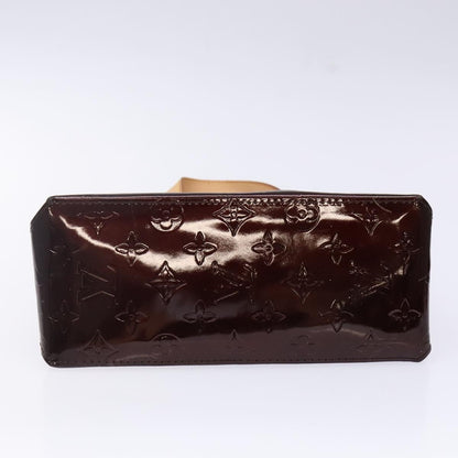 Louis Vuitton Reade Handbag Monogram Vernis, BURGUNDY, PATENT_LEATHER, Handbag