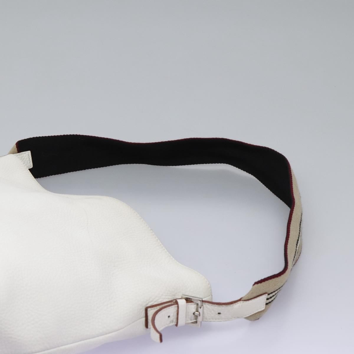 Burberry Shoulder Bag Leather, WHITE, LEATHER, Shoulder bag
