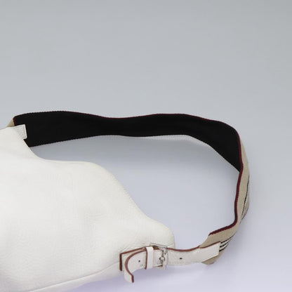 Burberry Shoulder Bag Leather, WHITE, LEATHER, Shoulder bag