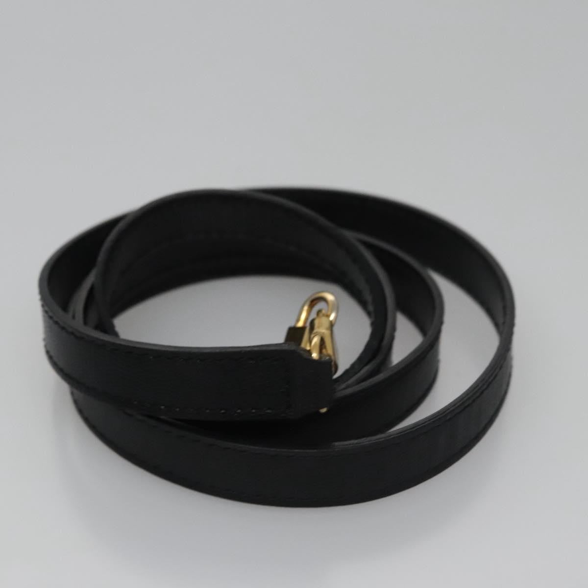 Celine Circle Logo Handbag Leather, BLACK, LEATHER, Handbag