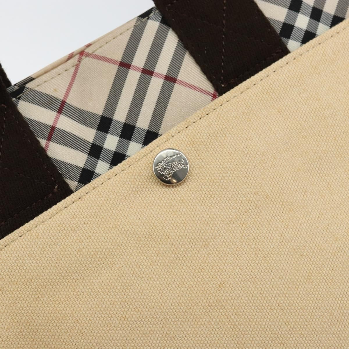 Burberry Blue Label Tote Bag Nylon, BEIGE, NYLON, Tote bag