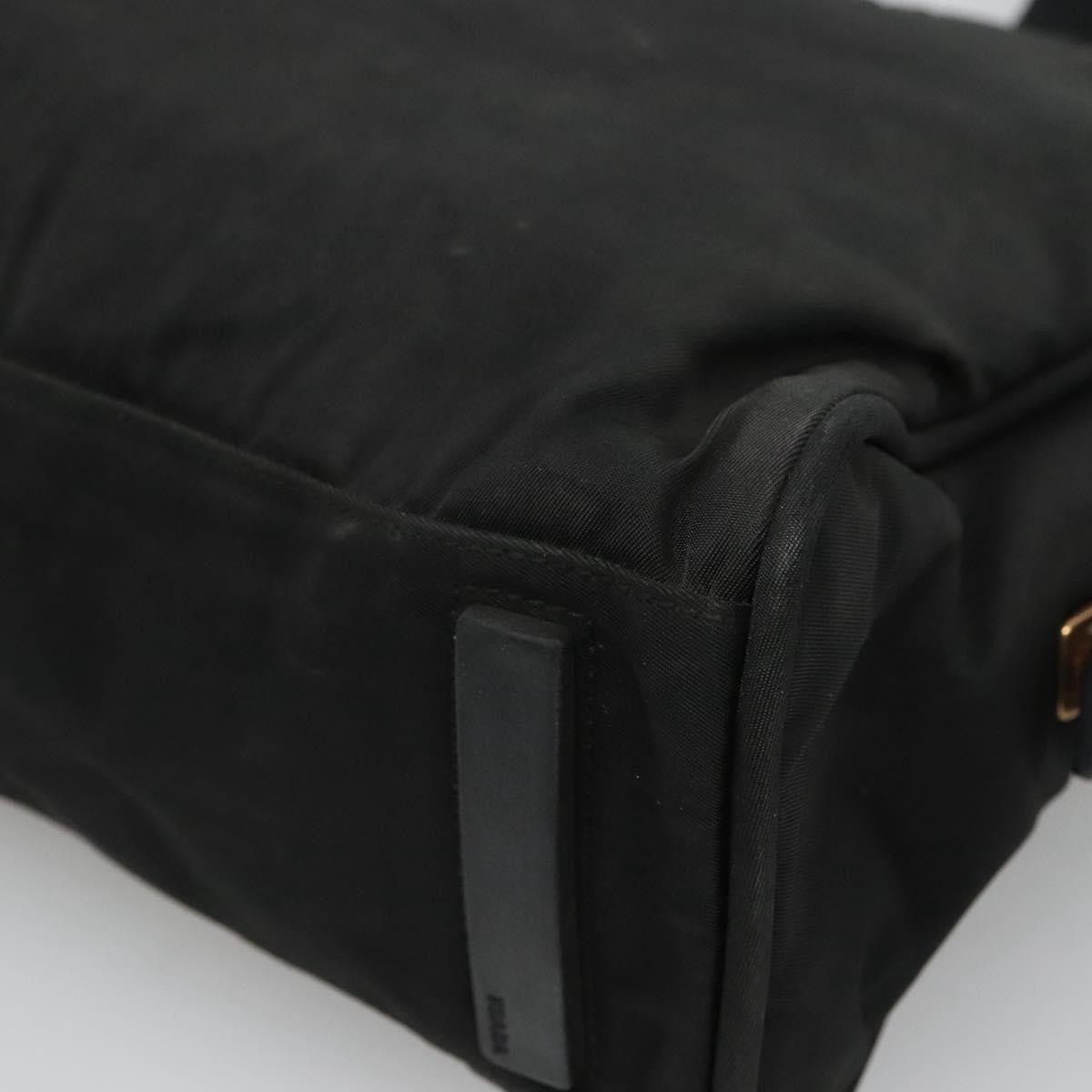 Prada Zip Around Tote Tessuto, BLACK, NYLON, Tote bag