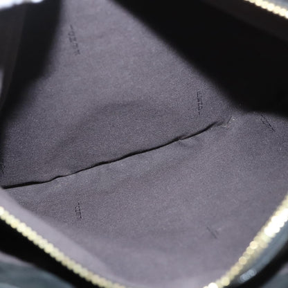 Fendi Vintage Convertible Tote Leather, BLACK, LEATHER, Tote bag