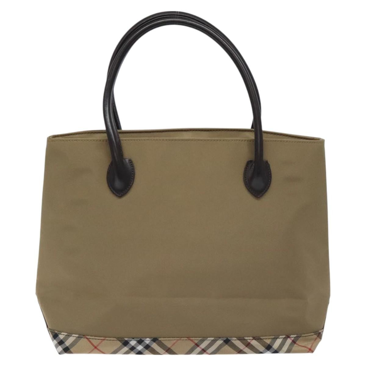 Burberry Blue Label Tote Bag Nylon, BEIGE, NYLON, Tote bag