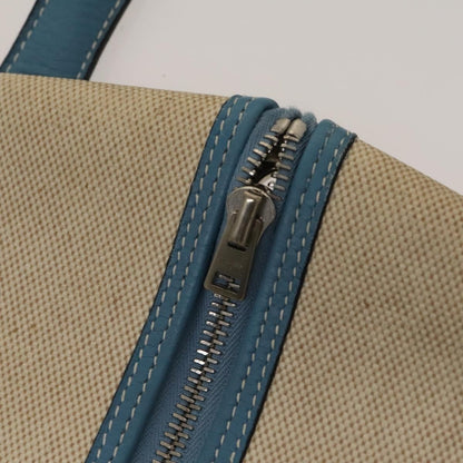 Hermes Garment Cover Toile, BEIGE, CANVAS, Tote bag