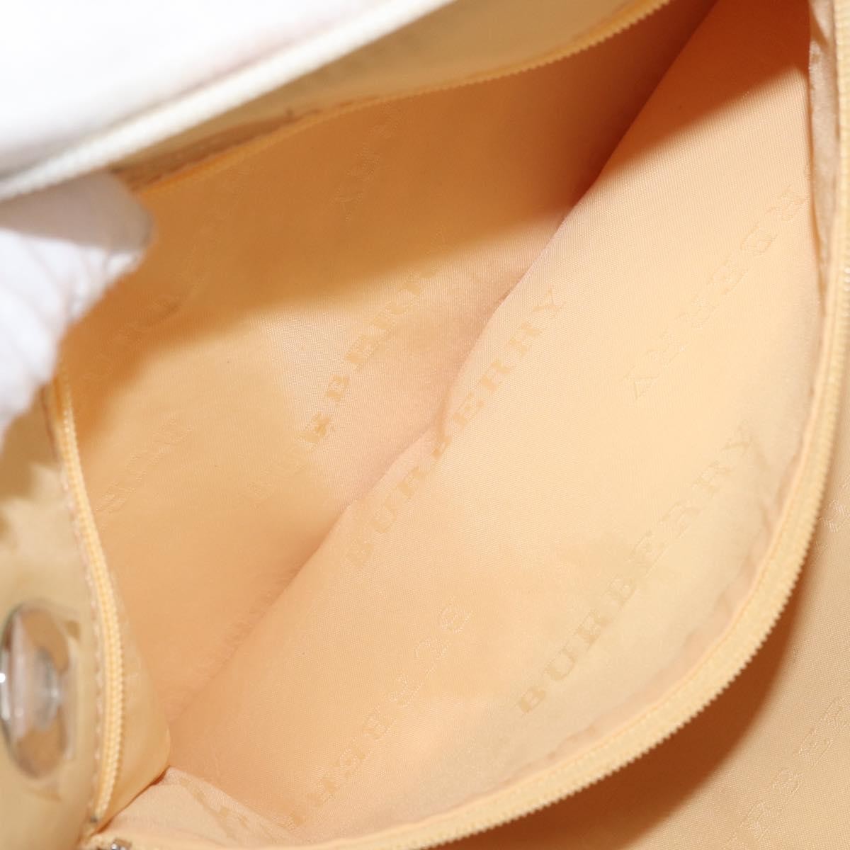 Burberry Vintage Handbag Canvas, BEIGE, CANVAS, Handbag