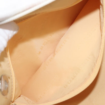 Burberry Vintage Handbag Canvas, BEIGE, CANVAS, Handbag