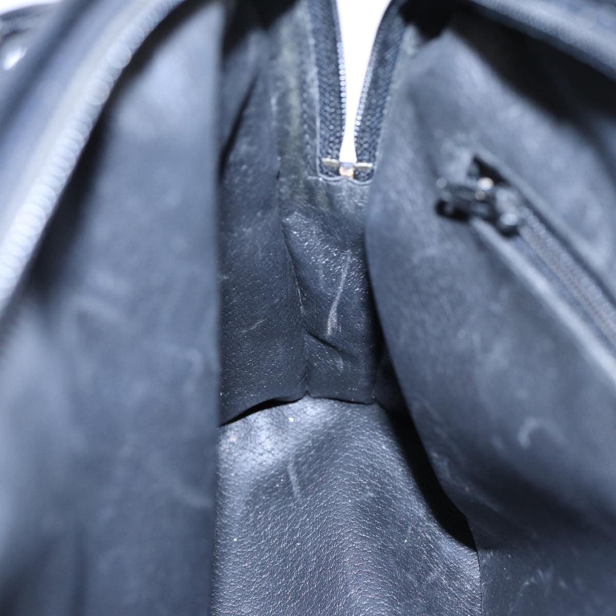 Celine Circle Logo Handbag Leather, BLACK, LEATHER, Handbag