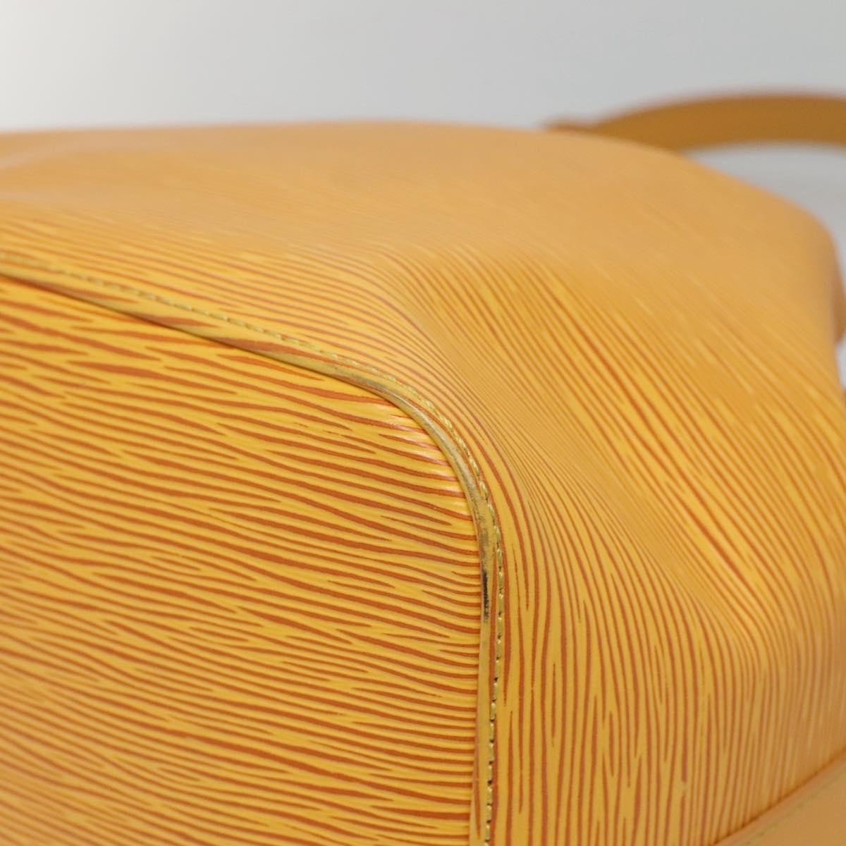 Louis Vuitton Noe Handbag Epi Leather, YELLOW, LEATHER, Handbag