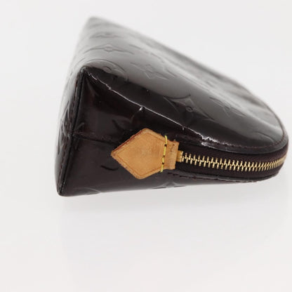 Louis Vuitton Cosmetic Pouch Monogram Vernis, PURPLE, PATENT_LEATHER, Clutche & pouche