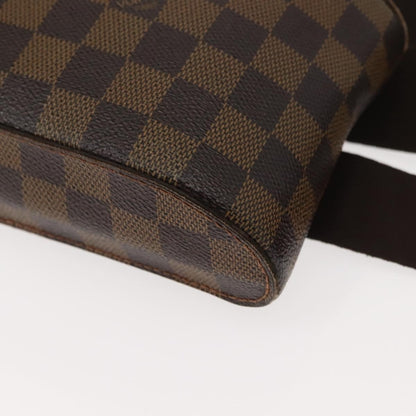 Louis Vuitton Geronimos Waist Bag Damier, BROWN, CANVAS, Shoulder bag
