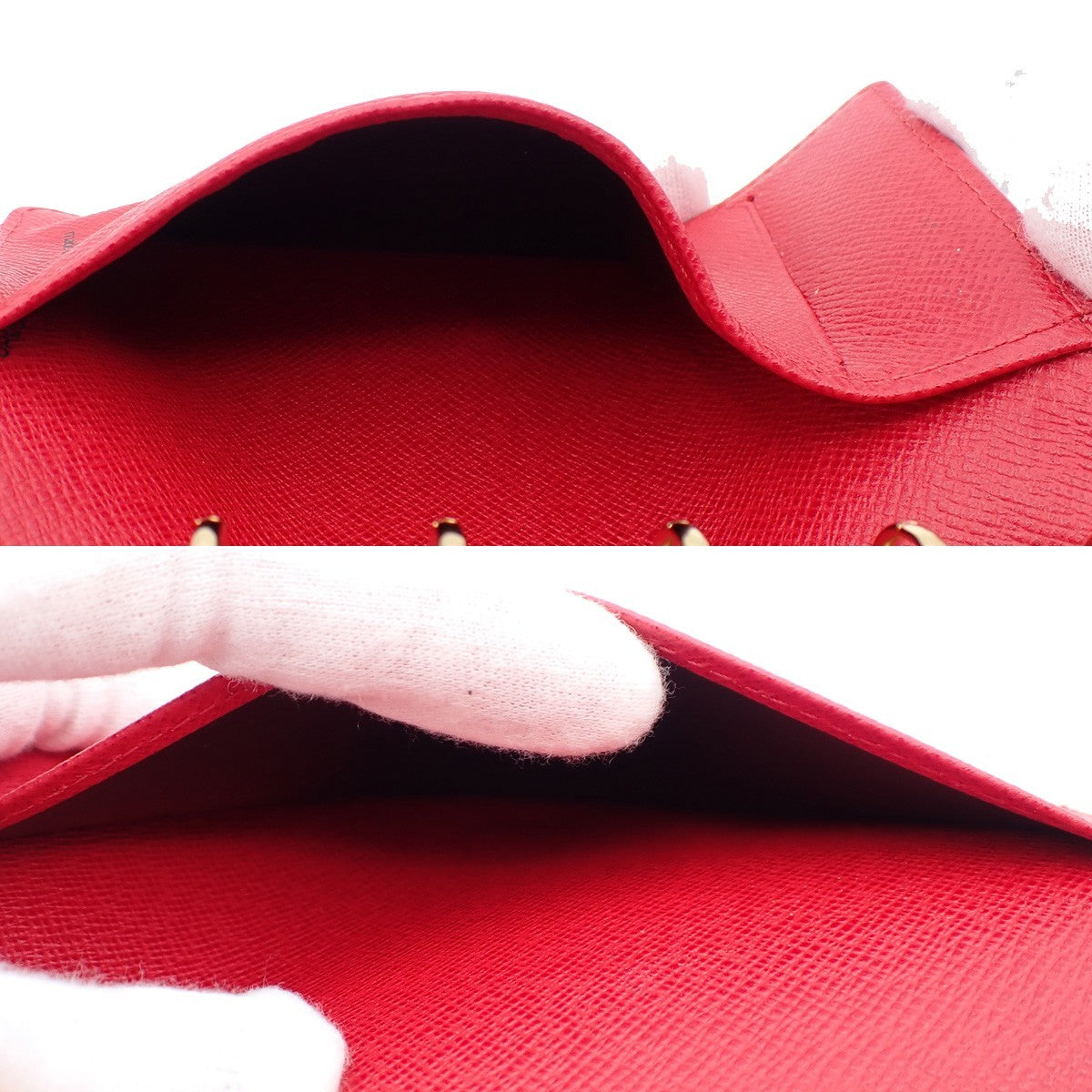 Louis Vuitton Agenda Cover Epi Leather, RED, LEATHER, Clutche & pouche