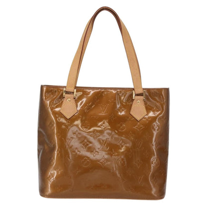 Louis Vuitton Houston Handbag Monogram Vernis, BROWN, PATENT_LEATHER, Handbag
