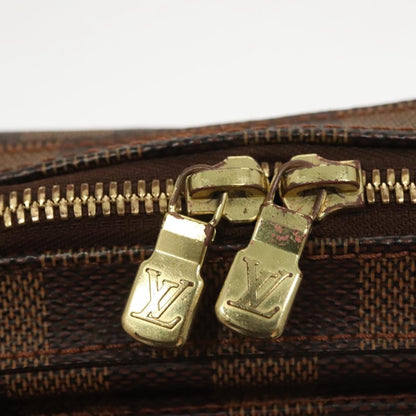 Louis Vuitton Geronimos Waist Bag Damier, BROWN, CANVAS, Shoulder bag