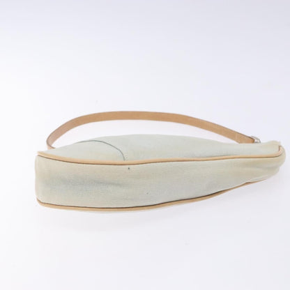 Christian Dior Vintage Saddle Bag Denim, BLUE, DENIM_JEANS, Shoulder bag